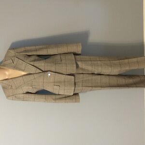 Anne Klein Plaid Suit (Petite)